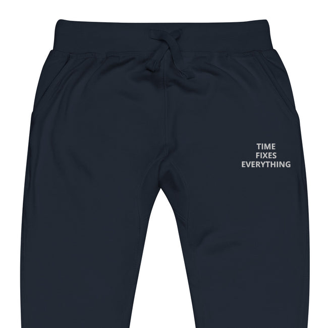 TFE Unisex fleece sweatpants (WHITE LETTERING)